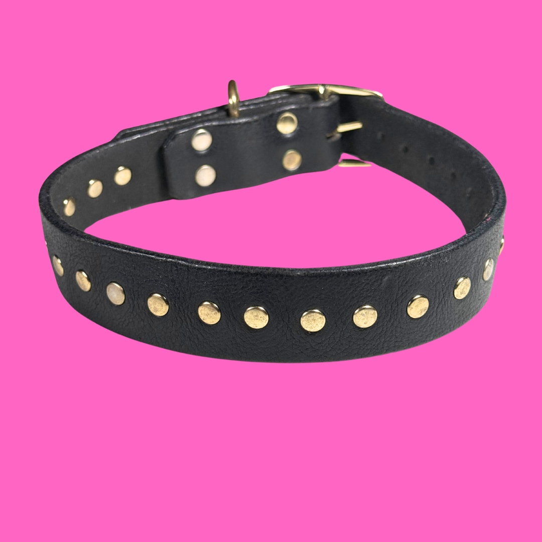 Midnight Gold Drip Collar